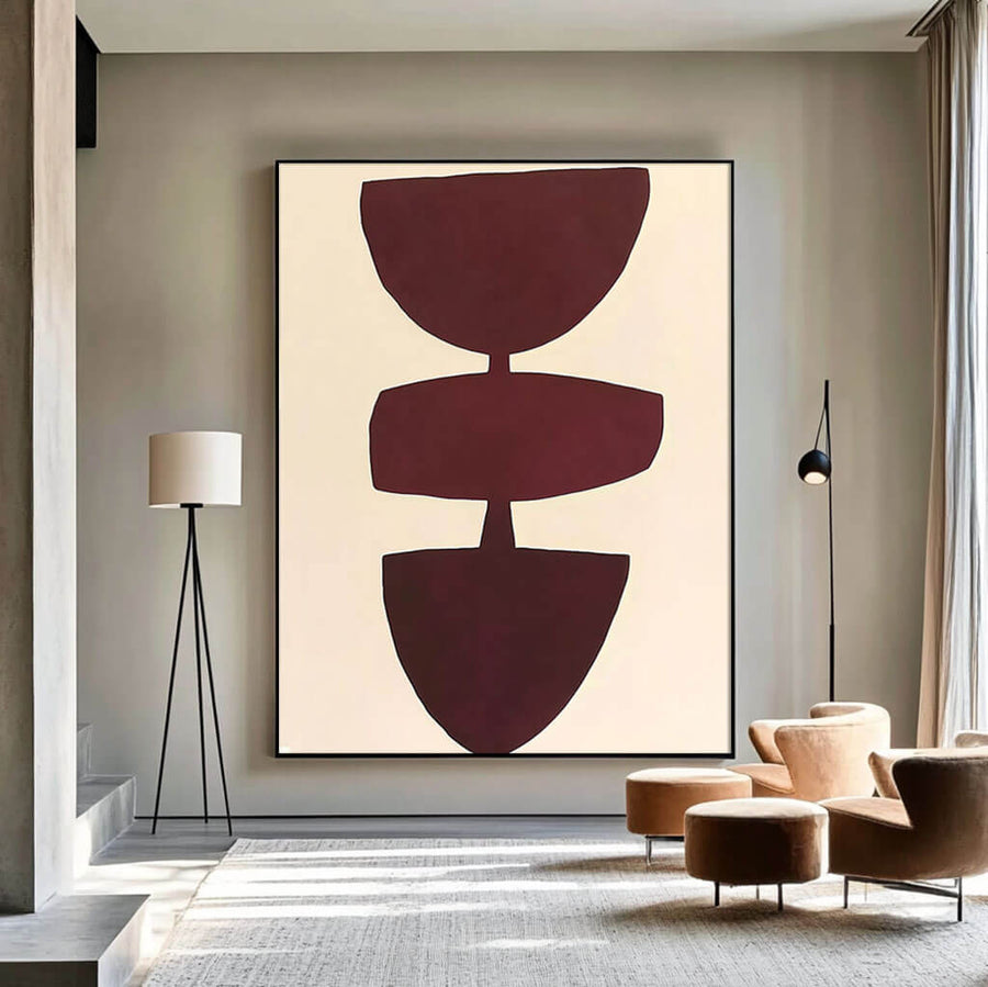 Modern Abstract Art Painting - Disagreement