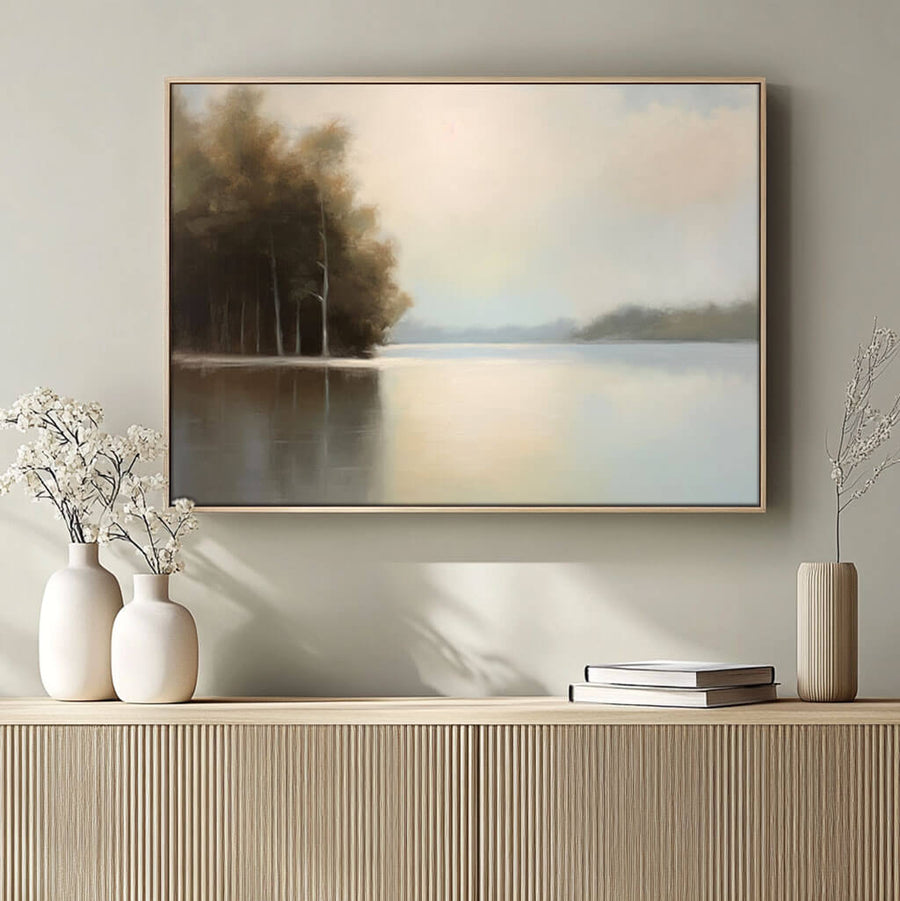 Landscape Abstract Wall Art - Waters Edge